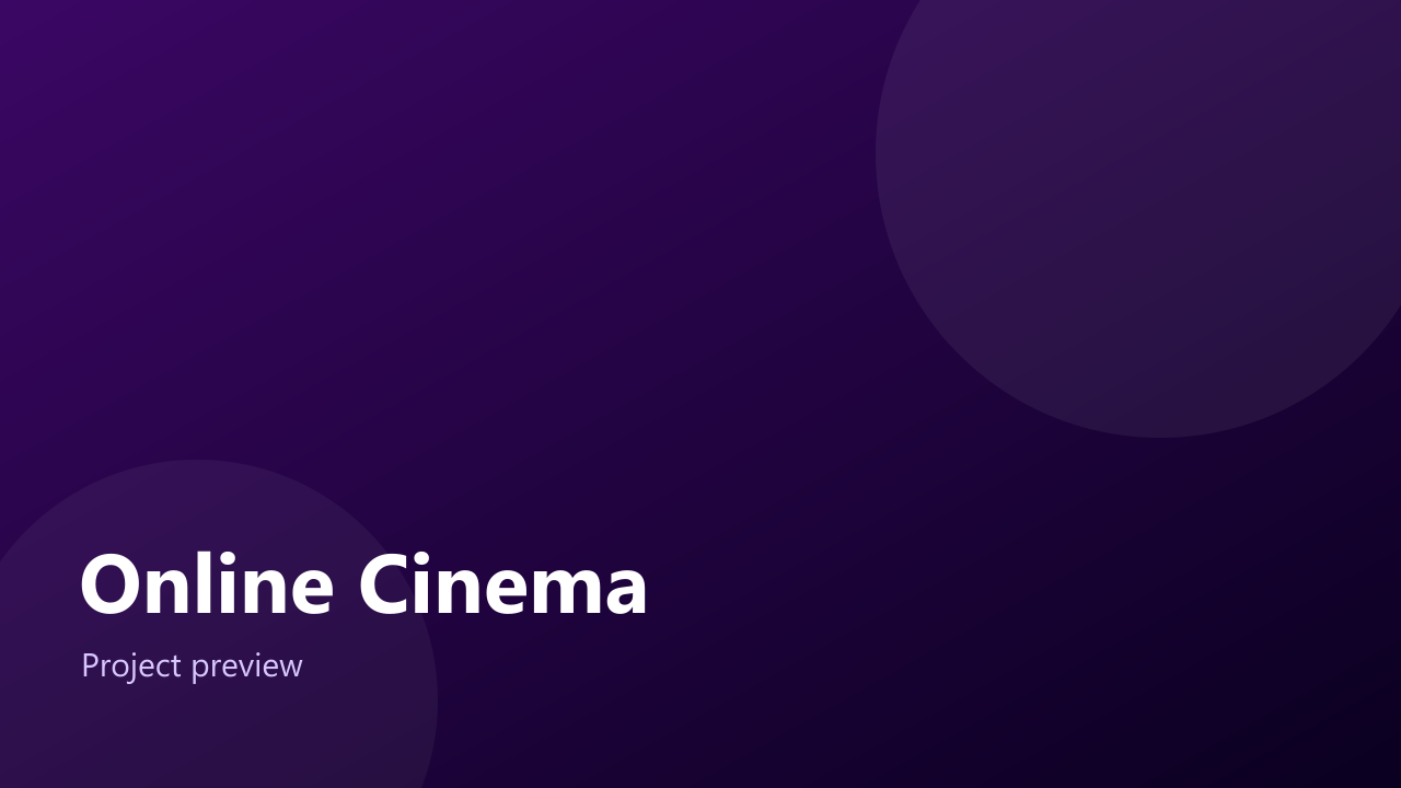 Online Cinema